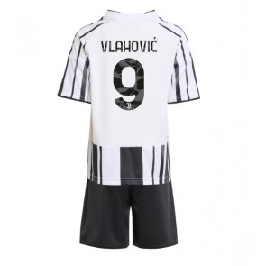 Juventus Dusan Vlahovic #9 Domaci Dres za Dječji 2025-26 Kratak Rukavima (+ kratke hlače)